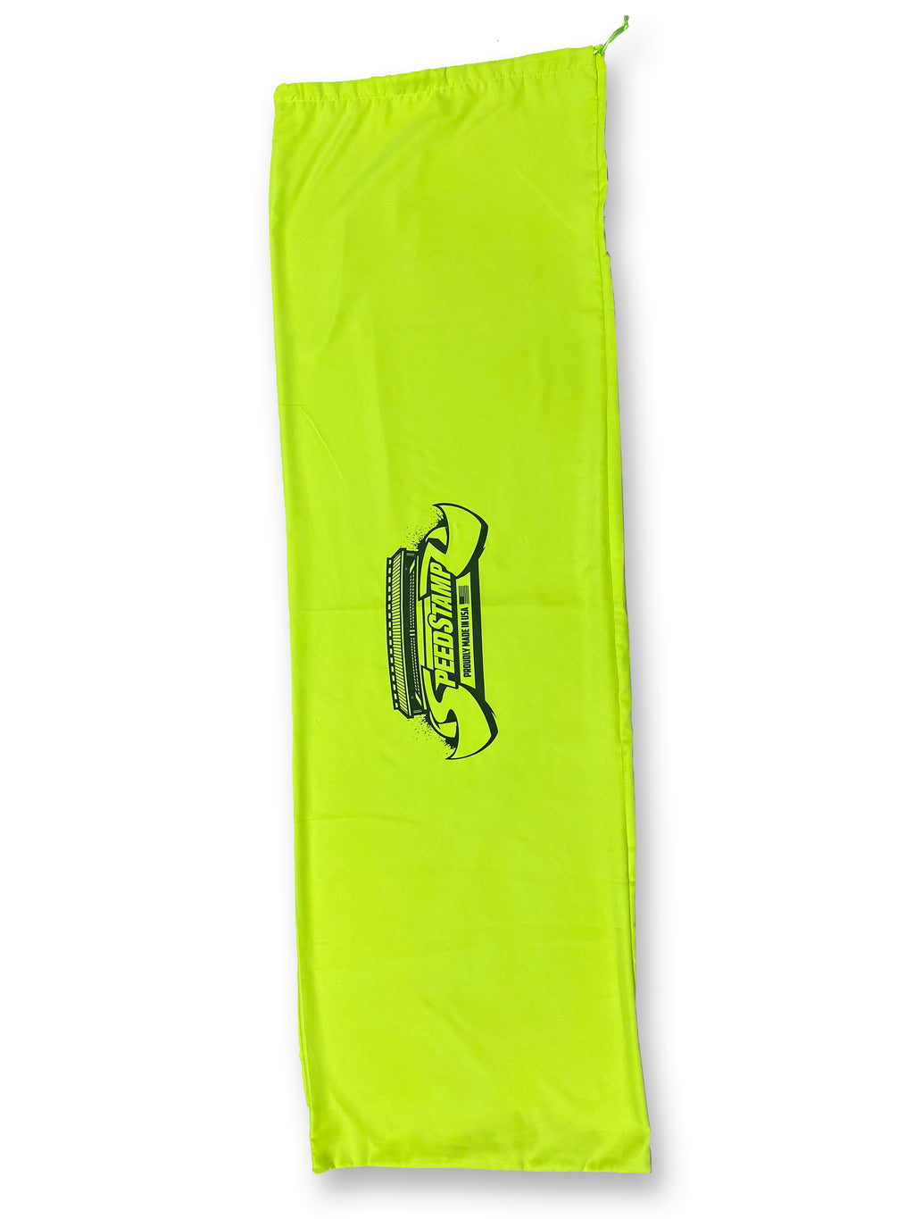 SpeedStampz 48" Neon Yellow Suede/Silk Carry Bag